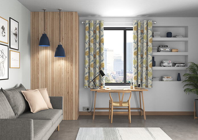 Acanthium, Ochre - Made to Measure Curtains - Image 5